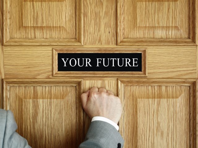 knocking on the door to your future